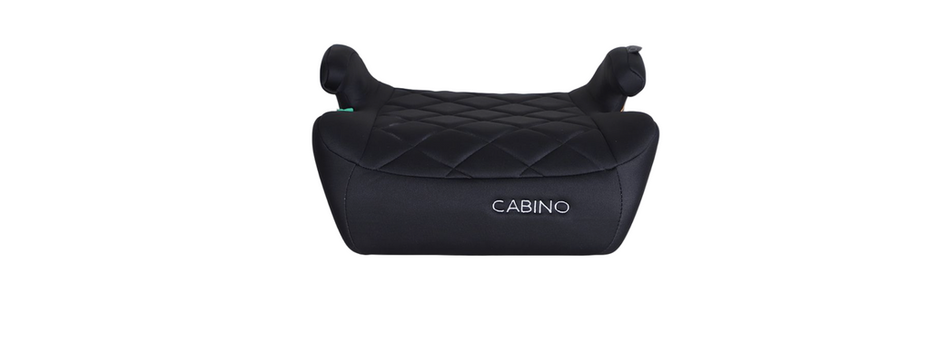 Cabino Booster | Zwart (met Isofix)