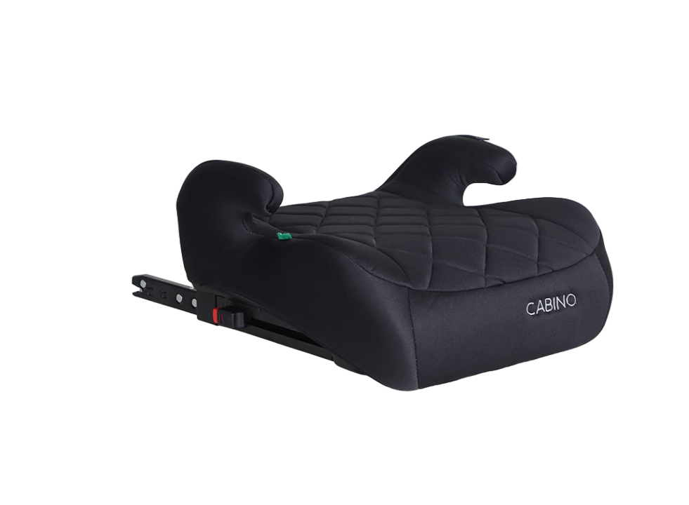 Cabino Booster | Zwart (met Isofix)