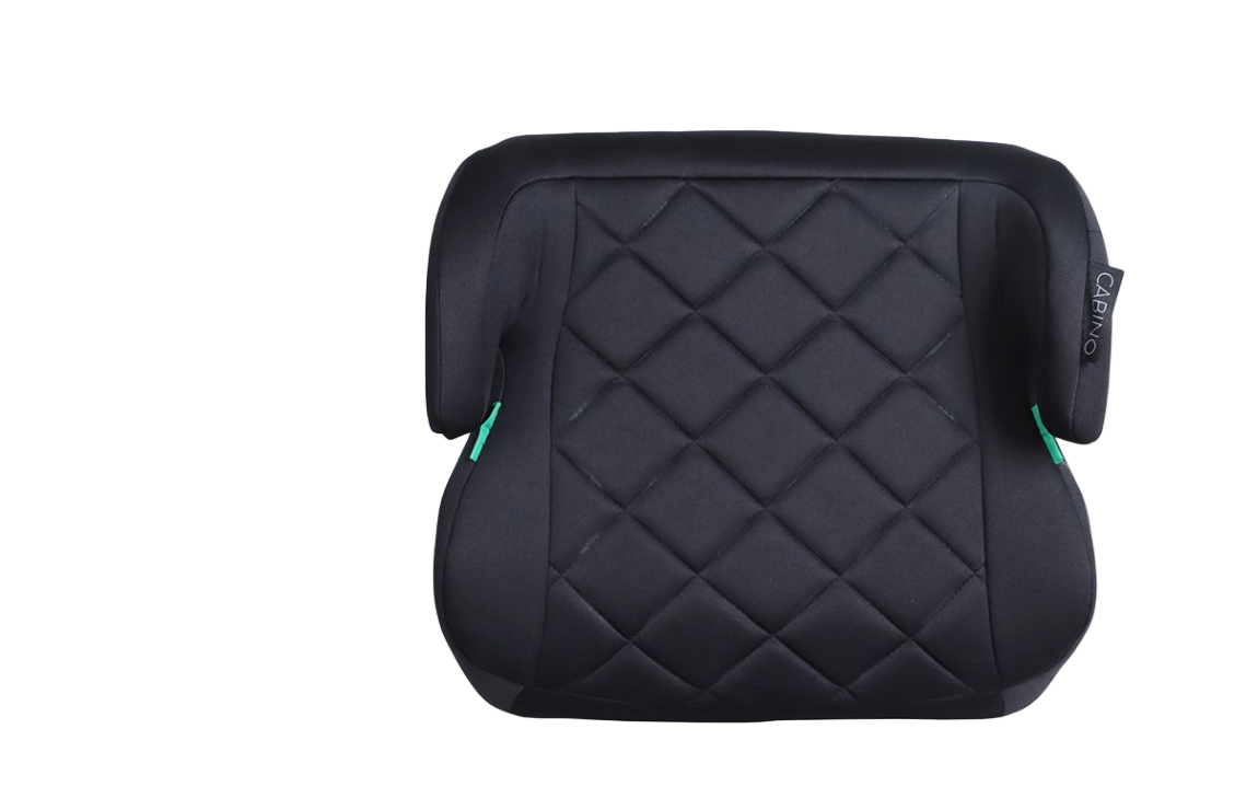 Cabino Booster | Zwart (met Isofix)