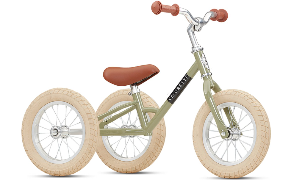 Veloretti Tricycle Desert Moss-Groen Kidsbike Driewieler
