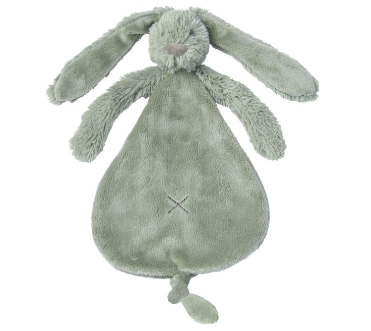 Happy Horse Konijn Richie Knuffeldoekje - Groen