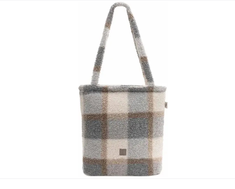 Jollein Luiertas - Shopper - Check - Boucle