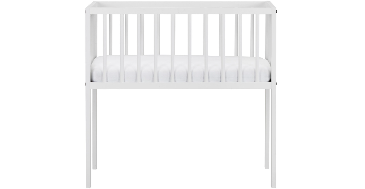 Europe Baby Wieg Jill mat wit 40 x 80 cm