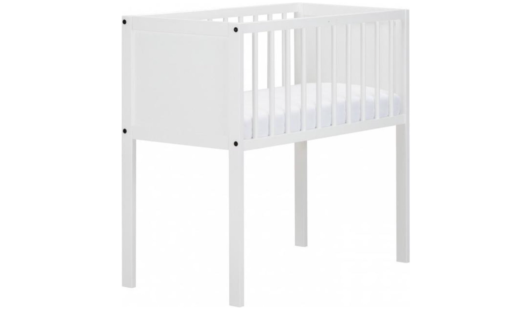 Europe Baby Wieg Jill mat wit 40 x 80 cm