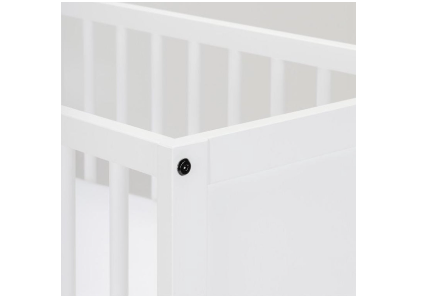 Europe Baby Wieg Jill mat wit 40 x 80 cm