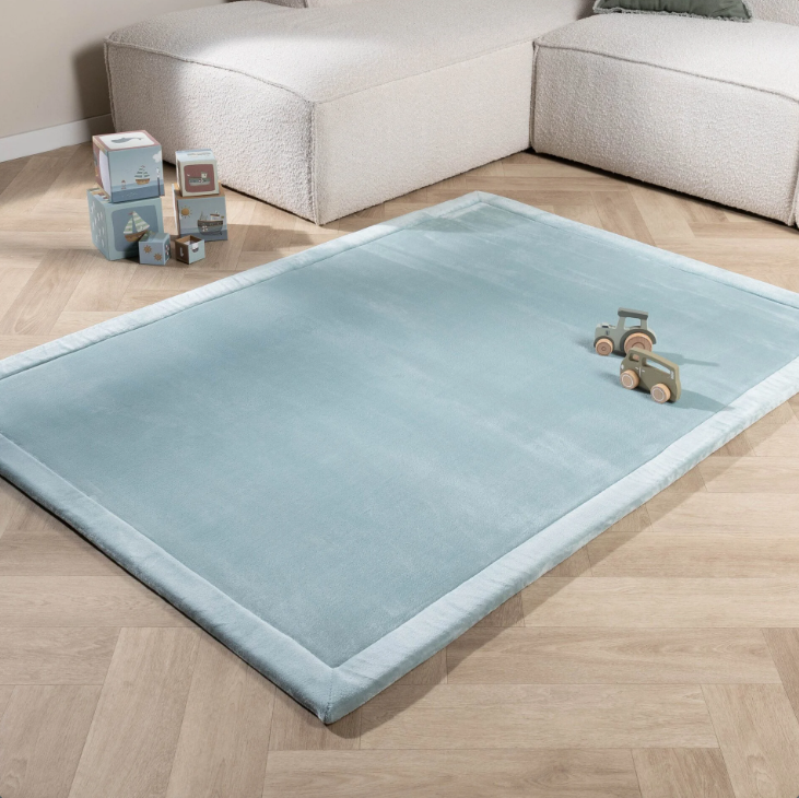 Little Olly Wasbare Speelmat - Jip Blauw